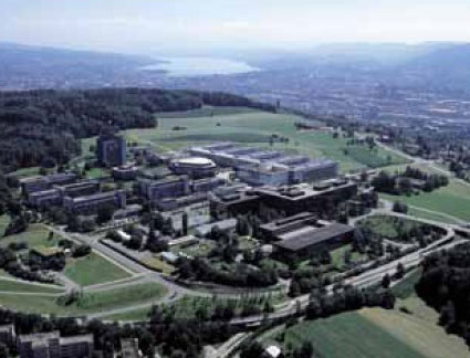 ETH Zürich seen from above